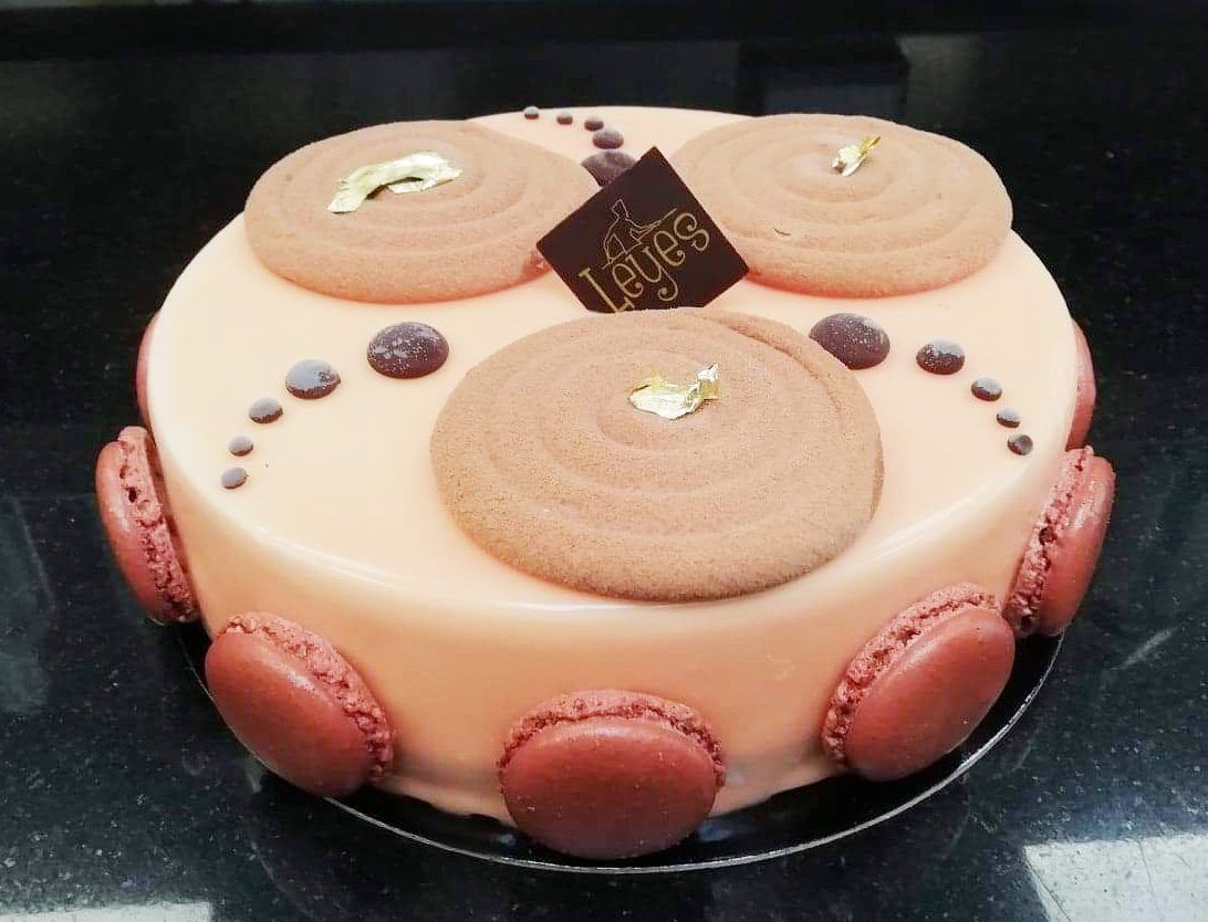 Entremet châtaigne sans gluten