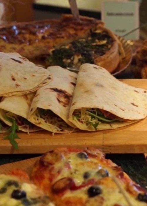 Wraps, quiches et snacking salé